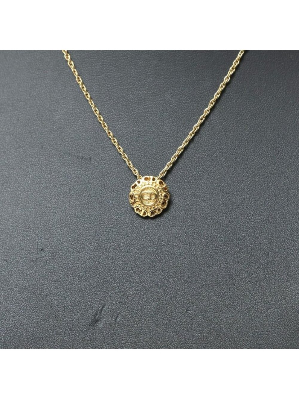 Dior Vintage Necklace CD Logo